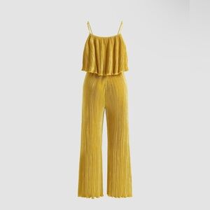 SOLID LAYERED JUMPSUIT - XL